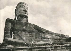 Liegender Buddha, Wingaba, Rangun, 1900