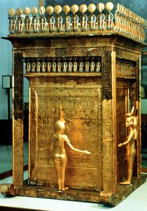 Replik eines Kanopenkastens aus dem Grab von Tutanchamun, Ägypten von Unbekannt