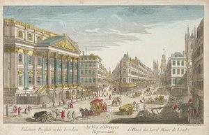 Residenz des Lord Mayor von London, 18. Jahrhundert von Unbekannt