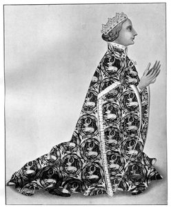 Richard II. bei seinen Andachten, ca. 1380, 1910 von Unbekannt