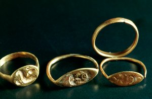 Ringe, Schmuck, Tunesien, 3.-4. Jahrhundert