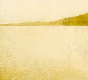 Fluss Yser zwischen den Linien