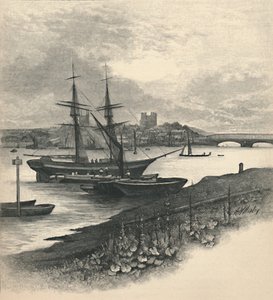 Rochester, von Strood aus, 1886