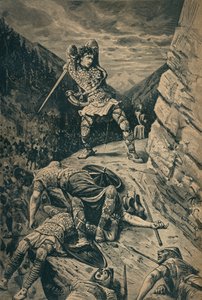 Roland, der Held des Nationalepos von Frankreich