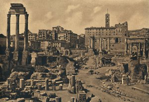 Rom - Das Forum Romanum und der Kapitolinische Hügel, 1910