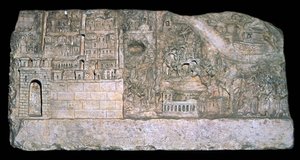 Römisches Relief der Stadt Avezzano