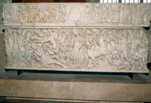 Römischer Sarkophag mit der Legende von Selene und Endymion, 230-235 n. Chr.