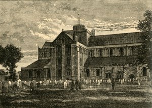 Abtei von Romsey, 1898 von Unbekannt