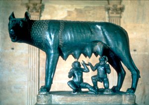 Romulus und Remus, ca. 500 v. Chr.
