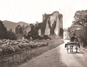 Ross Castle, Isle of Ross, County Kerry, Irland, 1894