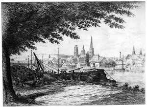 Rouen Prise du Cours-la-Reine, ca. 1865-1905