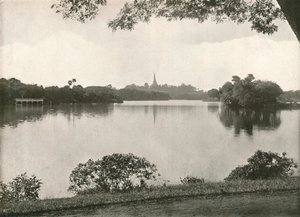 Königliche Seen, Rangoon, 1900 von Unbekannt