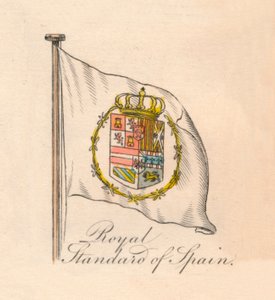Königliche Standarte von Spanien, 1838