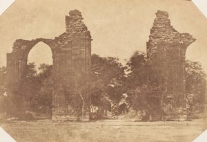 Ruinen in Alt-Delhi, 1850er