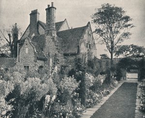 Runton Old Hall, Norfolk, Ansicht von Nordwesten, um 1909 von Unbekannt