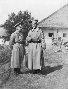 Russische Generäle Gurko und Brusilow, 1917 von Unbekannt