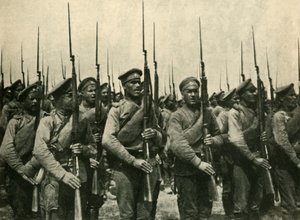 Russische Soldaten, Erster Weltkrieg, 1914, ca. 1920