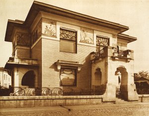Ryabushinsky-Haus, Malaya Nikitskaya Straße, Moskau, Russland, 1902 von Unbekannt