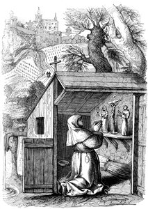 Heilige Colette 1381-1447, ca. 16. Jahrhundert, 1849