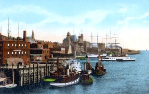 Saint John Hafen, Saint John, New Brunswick, Kanada von Unbekannt