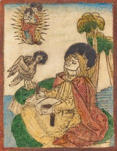 Sankt Johannes auf der Insel Patmos von Unbekannt