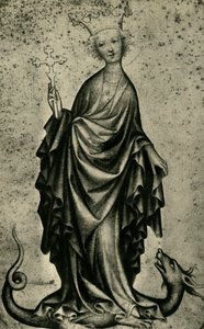 Heilige Margareta, frühes 15. Jahrhundert, 1943