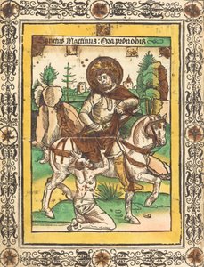 Sankt Martin und der Bettler