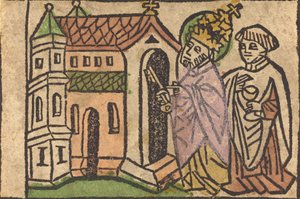 Der heilige Petrus als Gründer der Kirche von Unbekannt