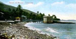 Gruß von Macuto, Venezuela, 1909