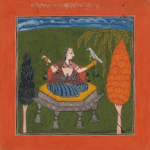 Sanveri Ragini, Seite aus einer Ragamala-Serie, ca. 1700-1710