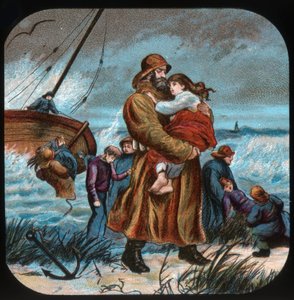 Gerettet!, ca. 1900 von Unbekannt
