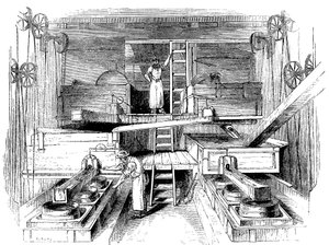 Szene in einer Staffordshire-Keramikfabrik, ca. 1851 von Unbekannt