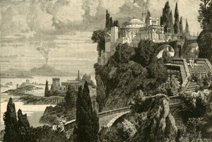 Landschaft am Kap Misenum, nahe Baiae, 1890