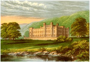 Scone Palace, Perthshire, Schottland, Heimat des Earl of Mansfield, ca. 1880 von Unbekannt