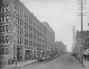 Second Street, Seattle, Washington, ca. 1897 von Unbekannt