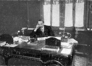 Serge Voronoff, russisch-französischer Chirurg, 1923