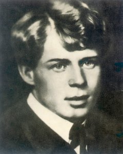 Sergei Yesenin, russischer Dichter, 1910er