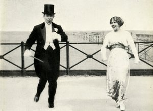 Seymour Hicks und Ellaline Terriss, ca. 1907, 1947 von Unbekannt