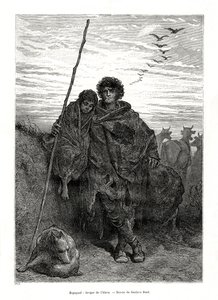 Hirte von Alava, Spanien, 1886
