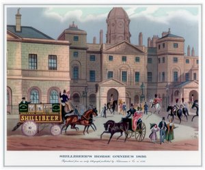 Shillibeers Pferdeomnibus, 1836 von Unbekannt