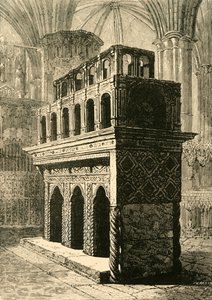 Schrein von Edward dem Bekenner, Westminster Abbey, 1890