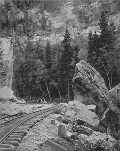 Signal Rock in den Black Hills, 19. Jahrhundert