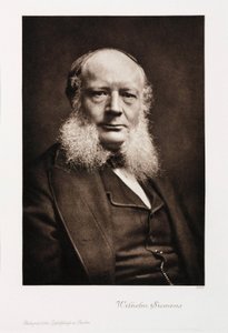 Sir Charles William Siemens, deutscher Ingenieur, um 1860-1870