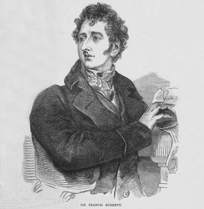 Sir Francis Burdett, englischer reformistischer Politiker, um 1810, 1878