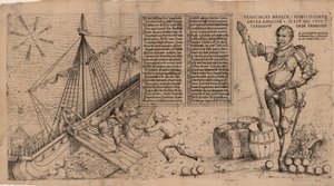 Sir Francis Drake, ca. 1588 von Unbekannt