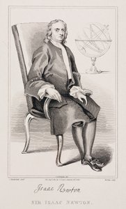 Sir Isaac Newton, englischer Mathematiker und Physiker, ca. 1725 von Unbekannt