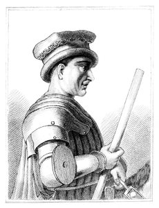 Sir John Hawkwood, englischer Söldner oder Condottiere im 14. Jahrhundert Italien, 1819 von Unbekannt