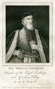 Sir Thomas Gresham, britischer Kaufmann und Finanzier, 16. Jahrhundert