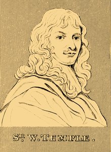 Sir W. Temple, 1628-1699, 1830 von Unbekannt