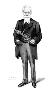 Sir William Crookes, englischer Physiker und Chemiker (um 1900er) von Unbekannt